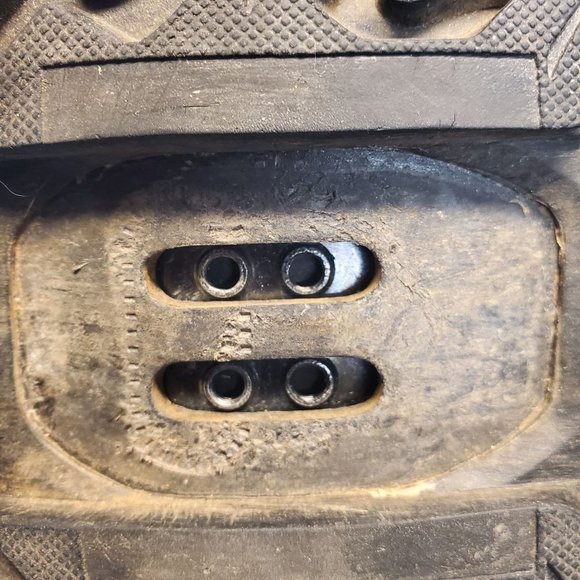 Shimano Men's Size 7.6 Mountain Bike Shoes Black - Picture 9 of 9